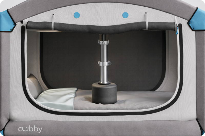 Cubby mattress platform impact test